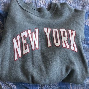 Brandy Melville New York crewneck sweatshirt